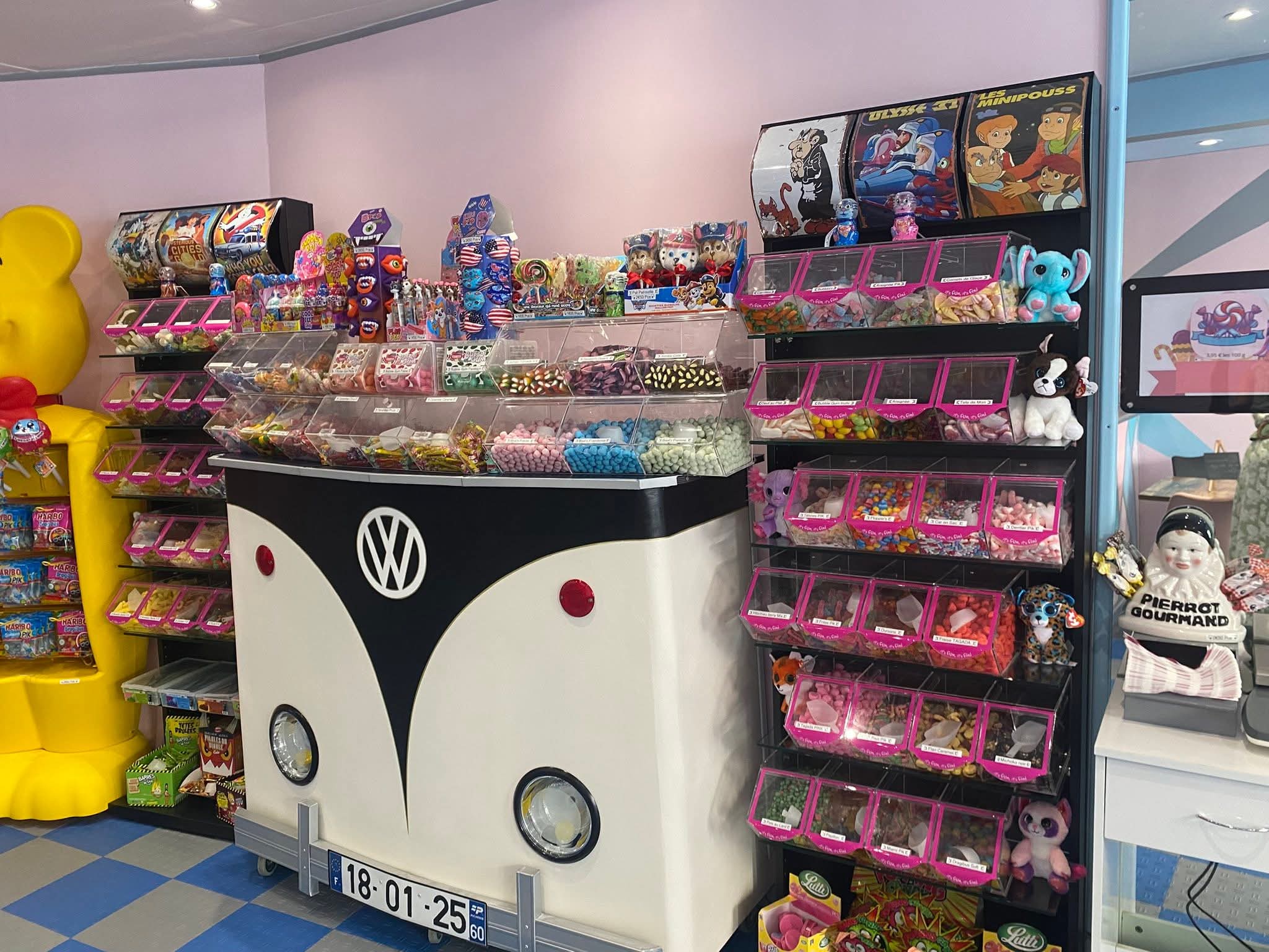 L'équipe Retro Candy Shop